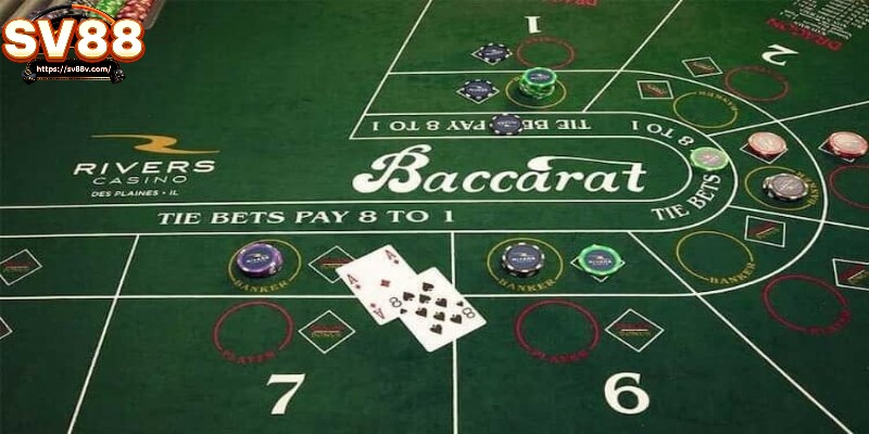 Baccarat là một trong những trò chơi vô cùng quen thuộc