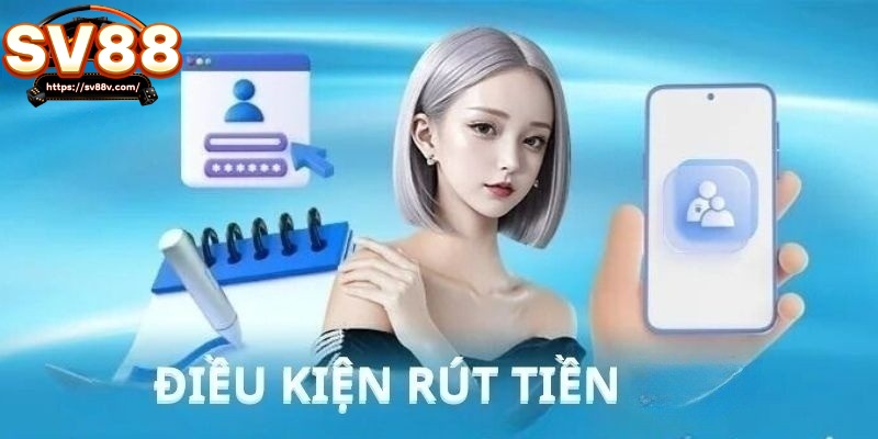 Rút tiền SV88 cần phải đảm bảo những điều kiện gì?